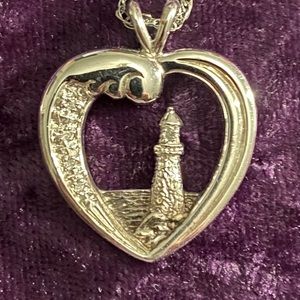 Sterling & Diamond Beacon of Hope Pendant
